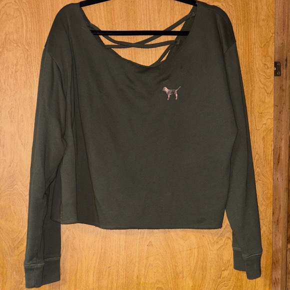 Pink Victoria Secret off the shoulder top - Picture 1 of 3